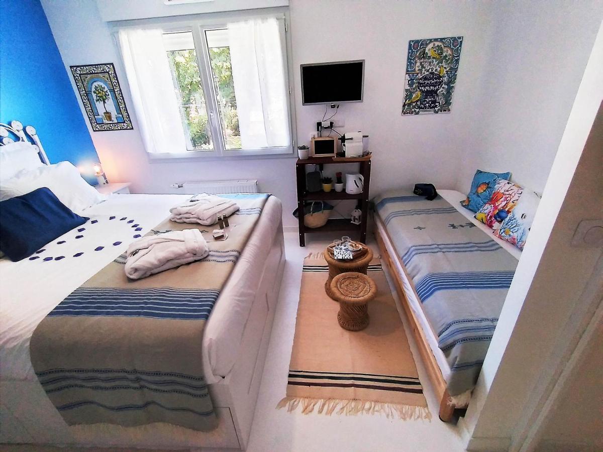 Dream of Mediterranean house, Jacuzzi, BBQ, Délices ensoleillés Sartrouville Exterior foto
