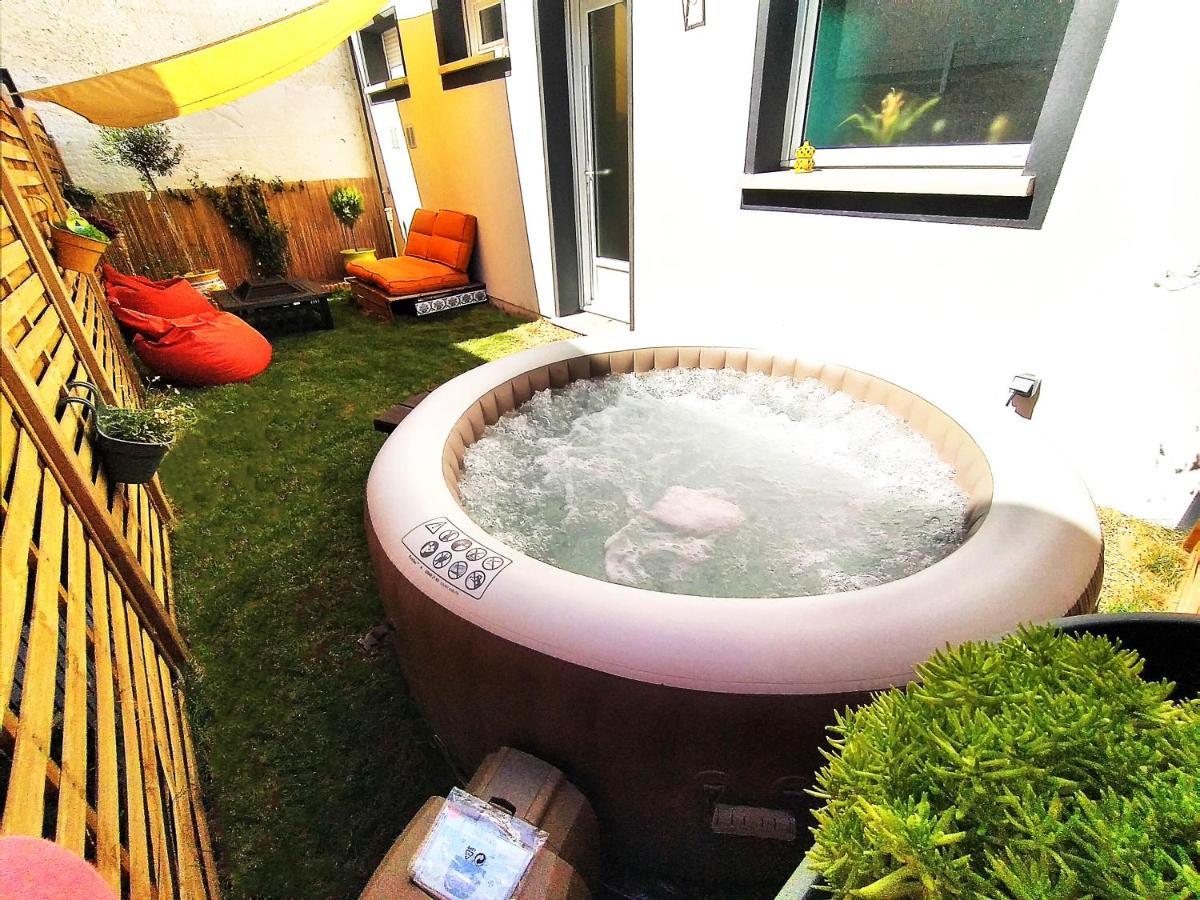 Dream of Mediterranean house, Jacuzzi, BBQ, Délices ensoleillés Sartrouville Exterior foto